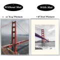 Latest design Highly Durable wholesale custom 11x14 silver wall hanging aluminum photo frame for home decoration